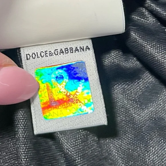 Vintage D&G Ruched Puff Sleeve Top Y2K Made in Italy size small rare Bodycon - Picture 3 of 5